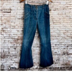 Vintage 90s Vivienne Westwood Sabre Button Flap Pocket Jeans